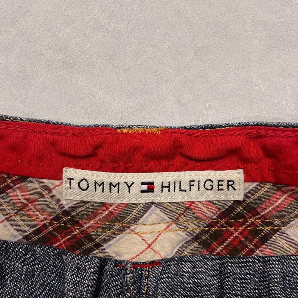 Tommy Hilfiger Denim Maxi Skirt A-Line Medium Wash Size 10 - Picture 4 of 5